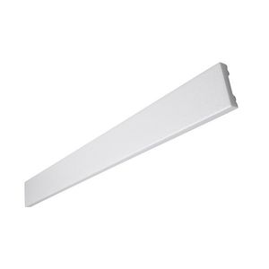 Plinta duropolimer decorativa, alba, 10x40mm, 2 ml/buc, Decosa SK40 imagine