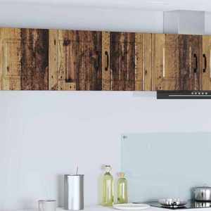 vidaXL Dulap de bucătărie 2 pcs Lemn vechi 40 x 31 x 40 cm imagine