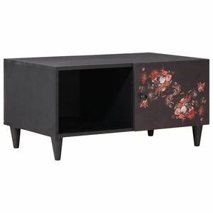 vidaXL Masă de cafea Multicolour 80 x 50 x 40 cm Lemn de mango solid imagine