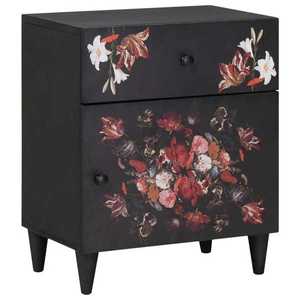 vidaXL Noptieră Multicolour 50 x 33 x 60 cm Lemn de mango solid imagine