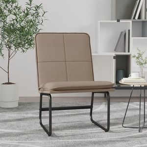 vidaXL Scaun de relaxare, cappuccino, 54x75x76 cm, piele artificială imagine