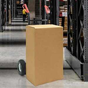 vidaXL Cărucior manual Negru și roșu 57 x 46 x 113 cm Oțel imagine