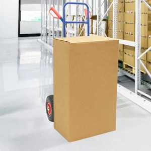 vidaXL Cărucior manual Albastru și roșu 49, 5 x 53 x 114 cm Oțel imagine