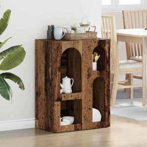 vidaXL Bufet Lemn vechi 59 x 35 x 80.5 cm Lemn compozit imagine