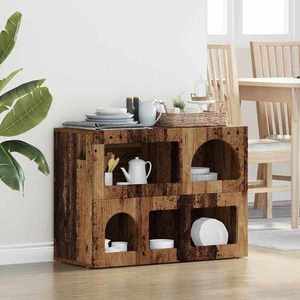 vidaXL Bufet Lemn vechi 80.5 x 35 x 59 cm Lemn compozit imagine