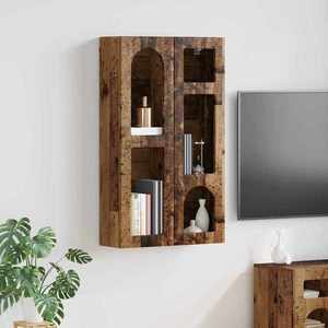 vidaXL Dulap suspendat Lemn vechi 59 x 20 x 100 cm Lemn compozit imagine