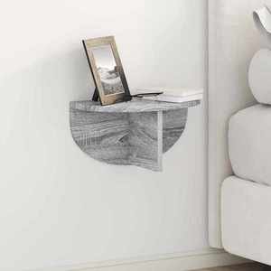 vidaXL Raft de perete Gri Sonoma 38 x 19 x 19 cm Lemn compozit imagine