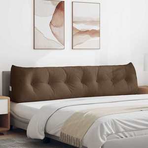 vidaXL Perna pentru spate Maro 200 x 24 x 50 cm țesătură imagine