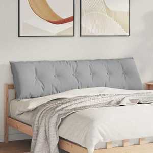vidaXL Perna pentru spate Gri nori 180 x 19 x 50 cm țesătură imagine