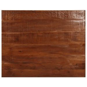 vidaXL Blat de masă, 90x80x2, 5 cm, dreptunghiular, lemn masiv reciclat imagine