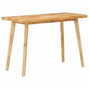 vidaXL Masă de dining natural 100 x 55 x 75 cm Lemn de mango solid imagine