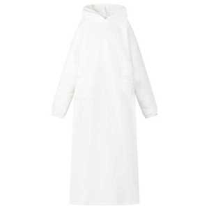 vidaXL Hanorac pătură Alb xl Fleece și Flanel imagine