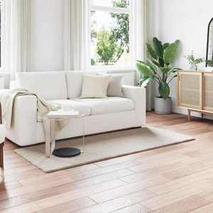 vidaXL Covor din Blană Faux de Iepure Olite Bej 100 x 200 cm Poliester imagine