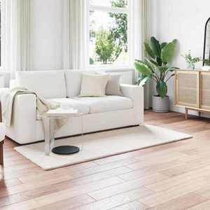 vidaXL Covor din Blană Faux de Iepure Olite Crem 100 x 200 cm imagine