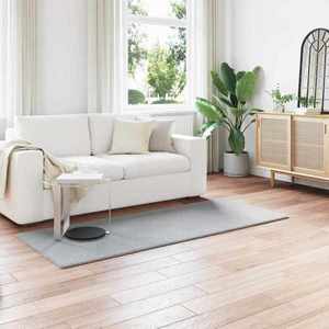 vidaXL Covor din Blană Faux de Iepure Olite Gri 100 x 200 cm Poliester imagine