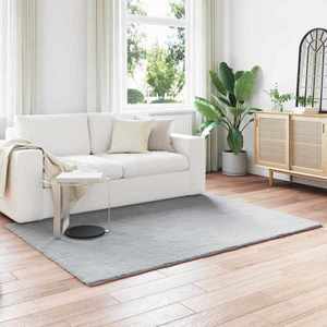 vidaXL Covor din Blană Faux de Iepure Olite Gri 160 x 230 cm Poliester imagine