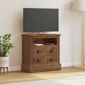 vidaXL Dulap de depozitare natural 60 x 30 x 60 cm Lemn solid de tec imagine