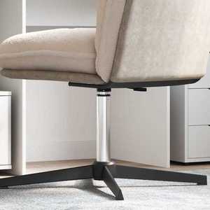 vidaXL Cilindru de Gaz pentru Scaun de Birou Crom 318-473 mm Fier imagine