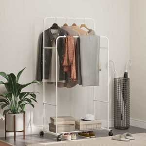 vidaXL Suport pentru Hârtie Simplu Alb 80 x 53 x 156 cm imagine