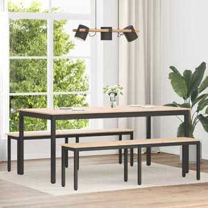 vidaXL bancă natural 160 x 35 x 45 cm Lemn de pin masiv imagine