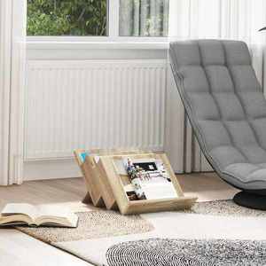 vidaXL Raft pentru reviste cu raft Stejar Sonoma 53 x 40 x 28.5 cm imagine