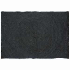 vidaXL Covor Gri închis 240 x 340 cm Iută imagine