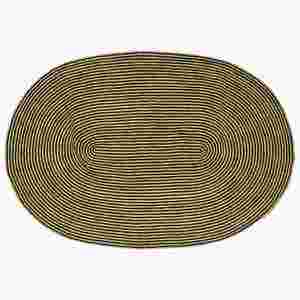 vidaXL Covor Natural și Negru 205 x 305 cm Iută imagine