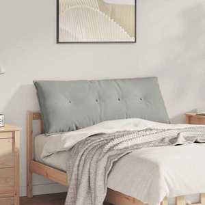 vidaXL Perna pentru spate Gri deschis 120 x 50 cm imagine