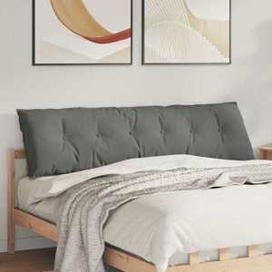 vidaXL Perna pentru spate Gri închis 180 x 50 cm imagine
