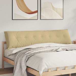 vidaXL Perna pentru spate Gri Verde 200 x 50 cm Țesătură din corduroy imagine