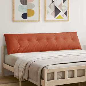 vidaXL Perna pentru spate Roșu portocalie 200 x 50 cm imagine