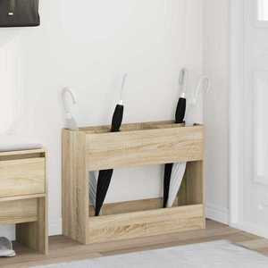 vidaXL Suport pentru umbrele Stejar Sonoma 65 x 24 x 50 cm imagine