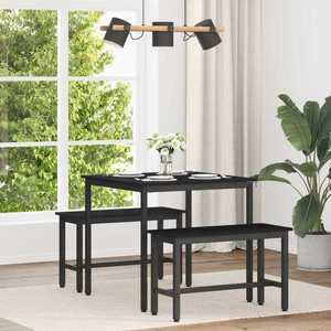 vidaXL Mese de sufragerie 80 x 80 x 75 cm METAL imagine