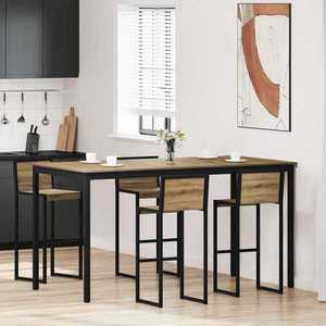 vidaXL Mese de sufragerie Lemn compozit imagine