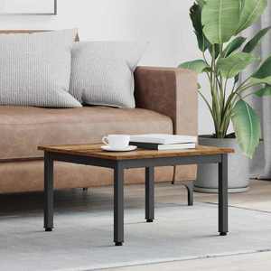 vidaXL Masă de cafea Lemn vechi 60 x 60 x 36 cm Lemn compozit imagine