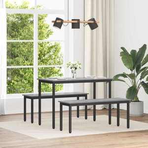 vidaXL bancă Gri Sonoma 110 x 35 x 45 cm Lemn compozit imagine