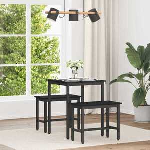 vidaXL Mese de sufragerie METAL imagine