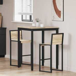 vidaXL Mese de sufragerie Lemn compozit imagine