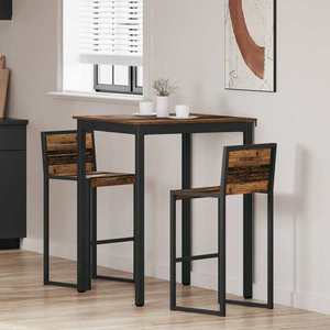 vidaXL Mese de sufragerie Lemn compozit imagine