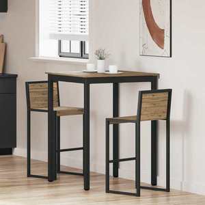 vidaXL Mese de sufragerie Lemn compozit imagine