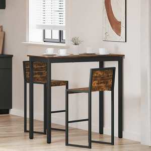 vidaXL Mese de sufragerie Lemn compozit imagine