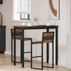 vidaXL Mese de sufragerie Lemn compozit imagine