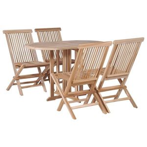 vidaXL Set de Mobilier 5 pcs Maro imagine