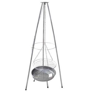 vidaXL Grătare Exterioare Oţel inoxidabil imagine