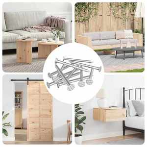 vidaXL Cuie pentru Lemn 100000 pcs Metal imagine