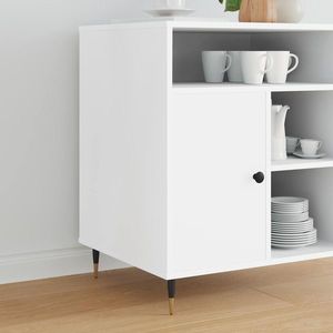 vidaXL Picioare de mobilă 12 pcs Negru și Aur Ø 40 x 98 mm Fier imagine