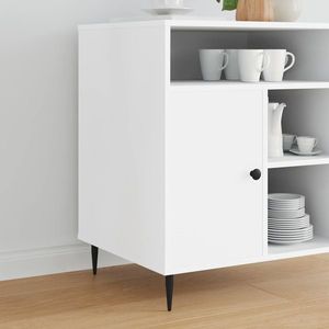 vidaXL Picioare de mobilă 2 pcs Negru Ø 40 x 98 mm Fier imagine