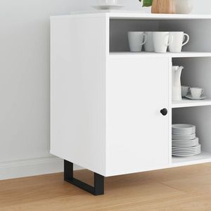 vidaXL Picioare de mobilă 2 pcs Negru 28, 1 x 4 x 10 mm Fier imagine