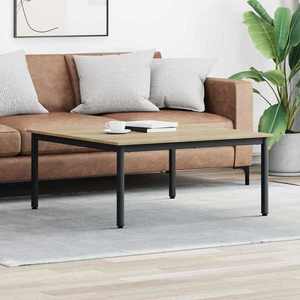 vidaXL Masă de cafea Sonoma 100 x 100 x 45 cm Lemn compozit imagine