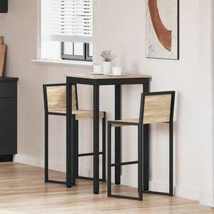 vidaXL Mese de sufragerie Lemn compozit imagine